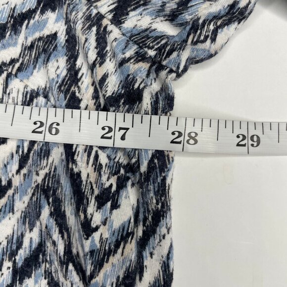 J. Jill Abstract Cowl Neck 3/4 Sleeve Tunic Shirt Plus Size 3X Casual Mature - Picture 5 of 9